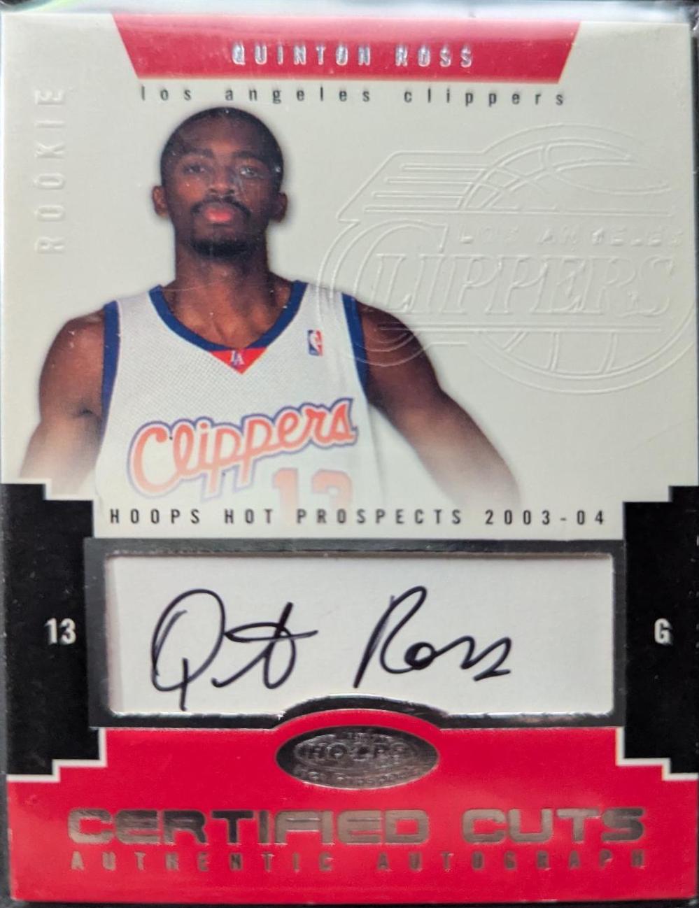 Quinton Ross [Certified Cuts] #82