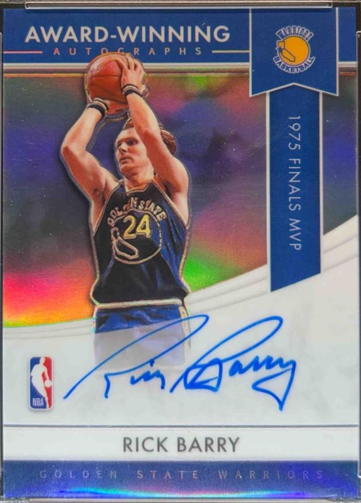 Rick Barry [Gold] #AW-RBA
