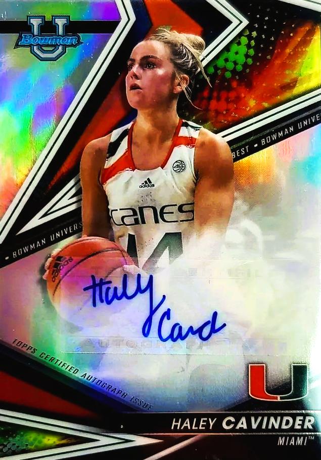 Haley Cavinder [Refractor] #BOA-HYC