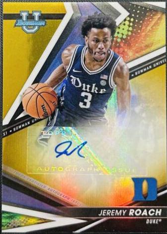 Jeremy Roach [Gold] #BOA-JR
