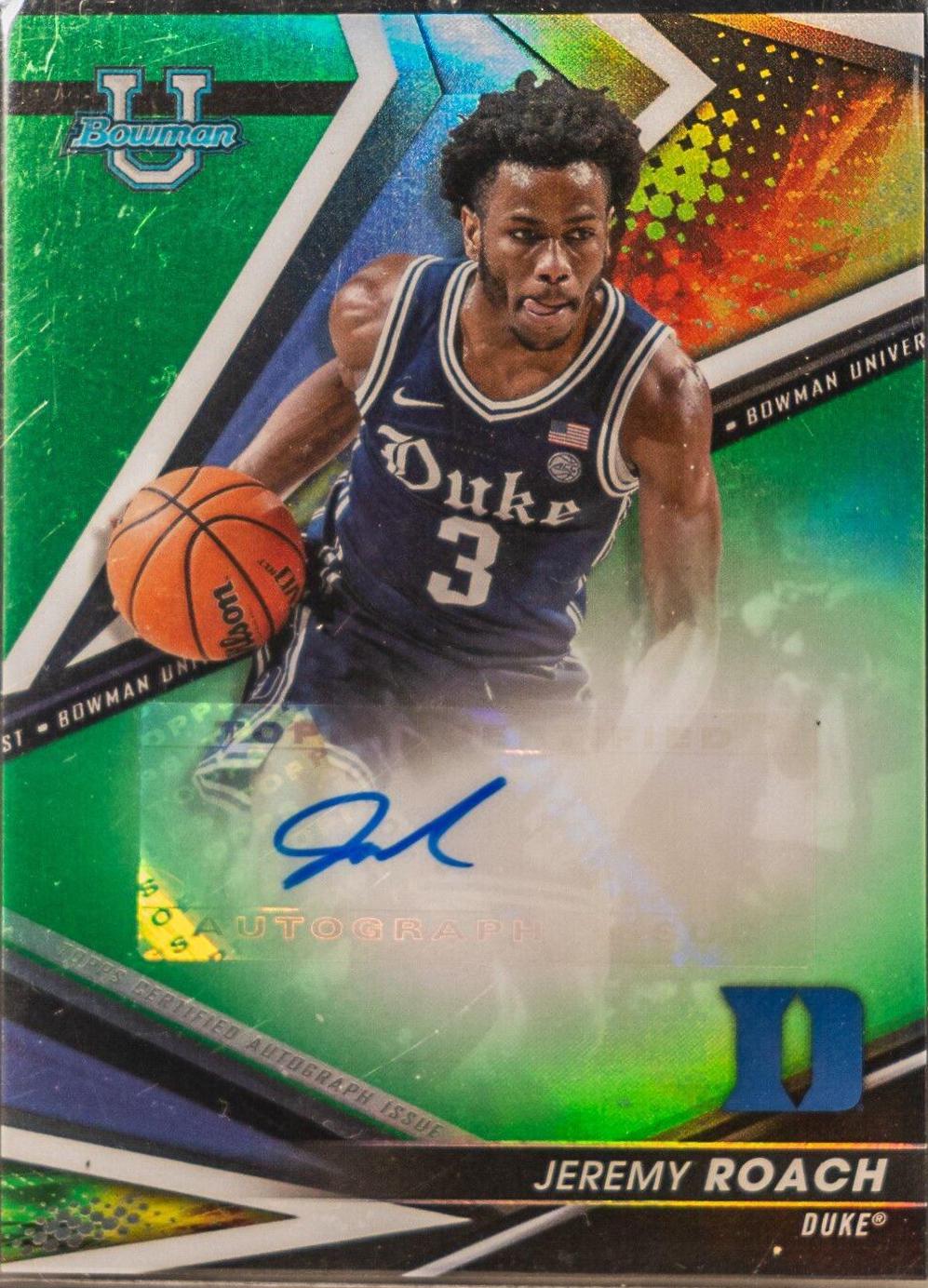 Jeremy Roach [Green] #BOA-JR