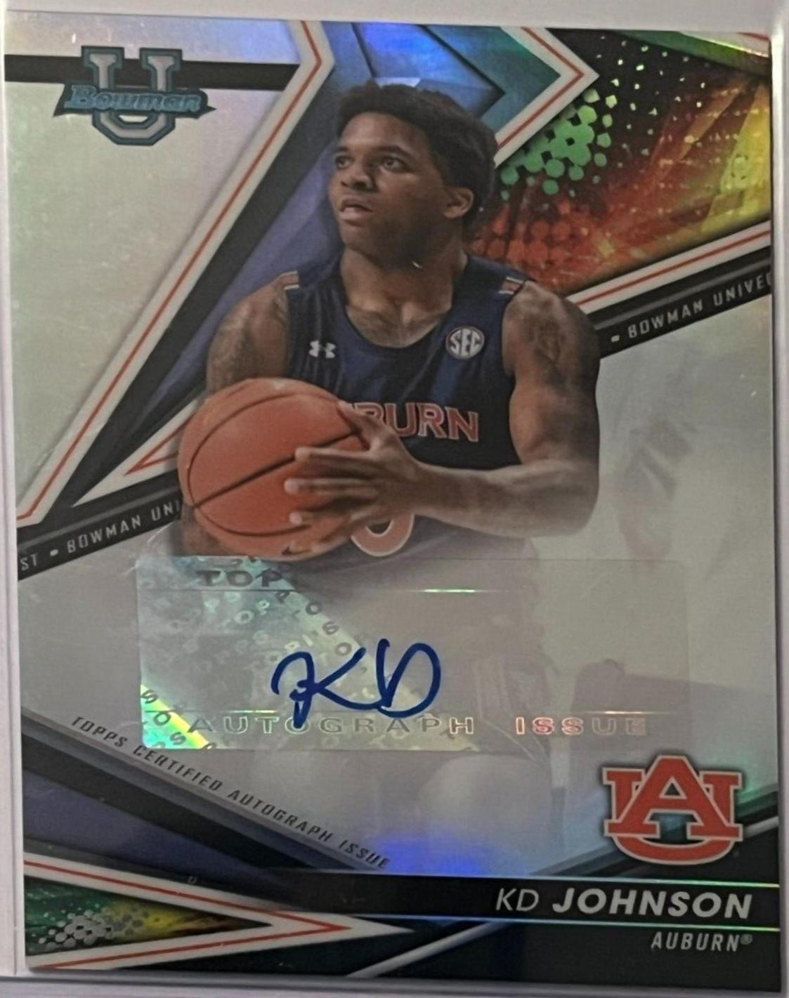 KD Johnson [Refractor] #BOA-KJ