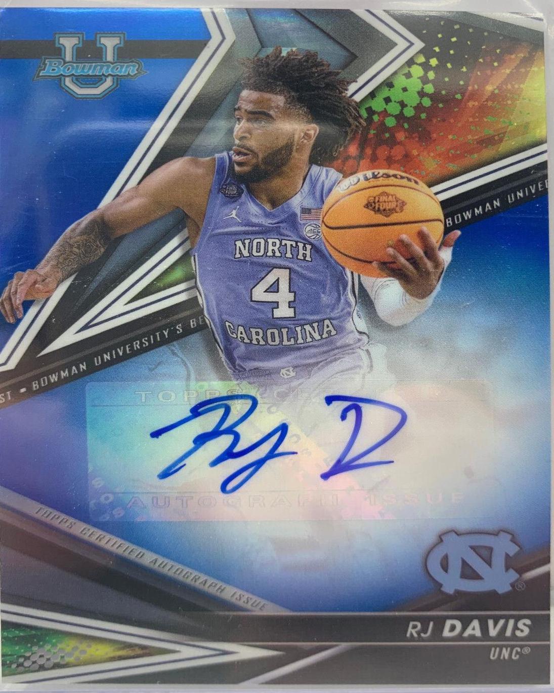 RJ Davis [Blue] #BOA-RD