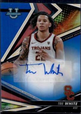 Tre White [Blue] #BOA-TW