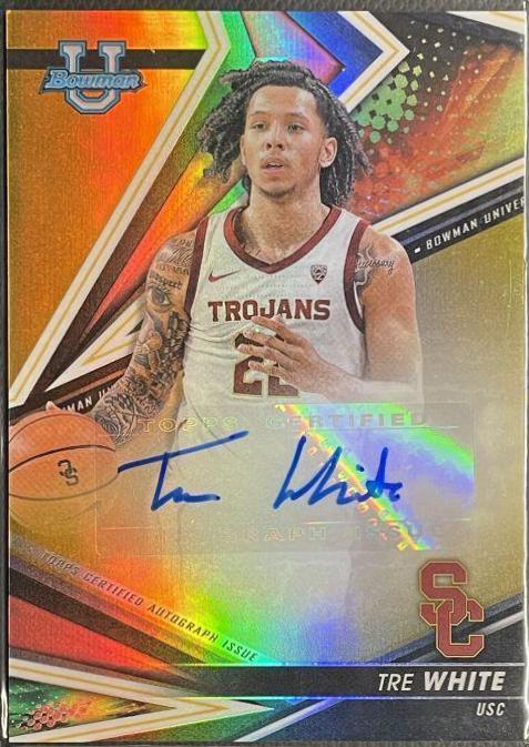 Tre White [Gold] #BOA-TW