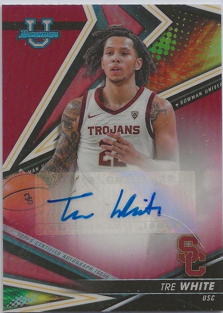 Tre White [Red] #BOA-TW
