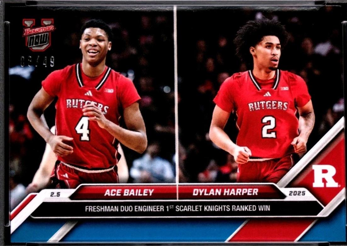 Ace Bailey / Dylan Harper [Blue] #60