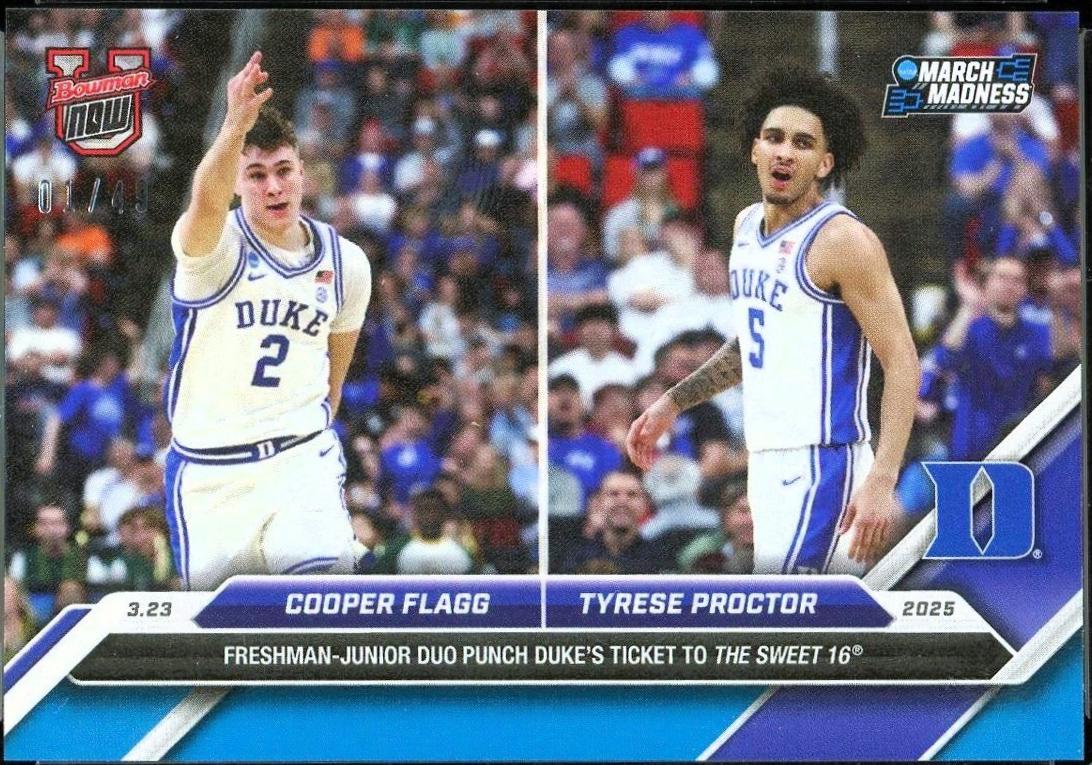 Cooper Flagg / Tyrese Proctor [Blue] #97
