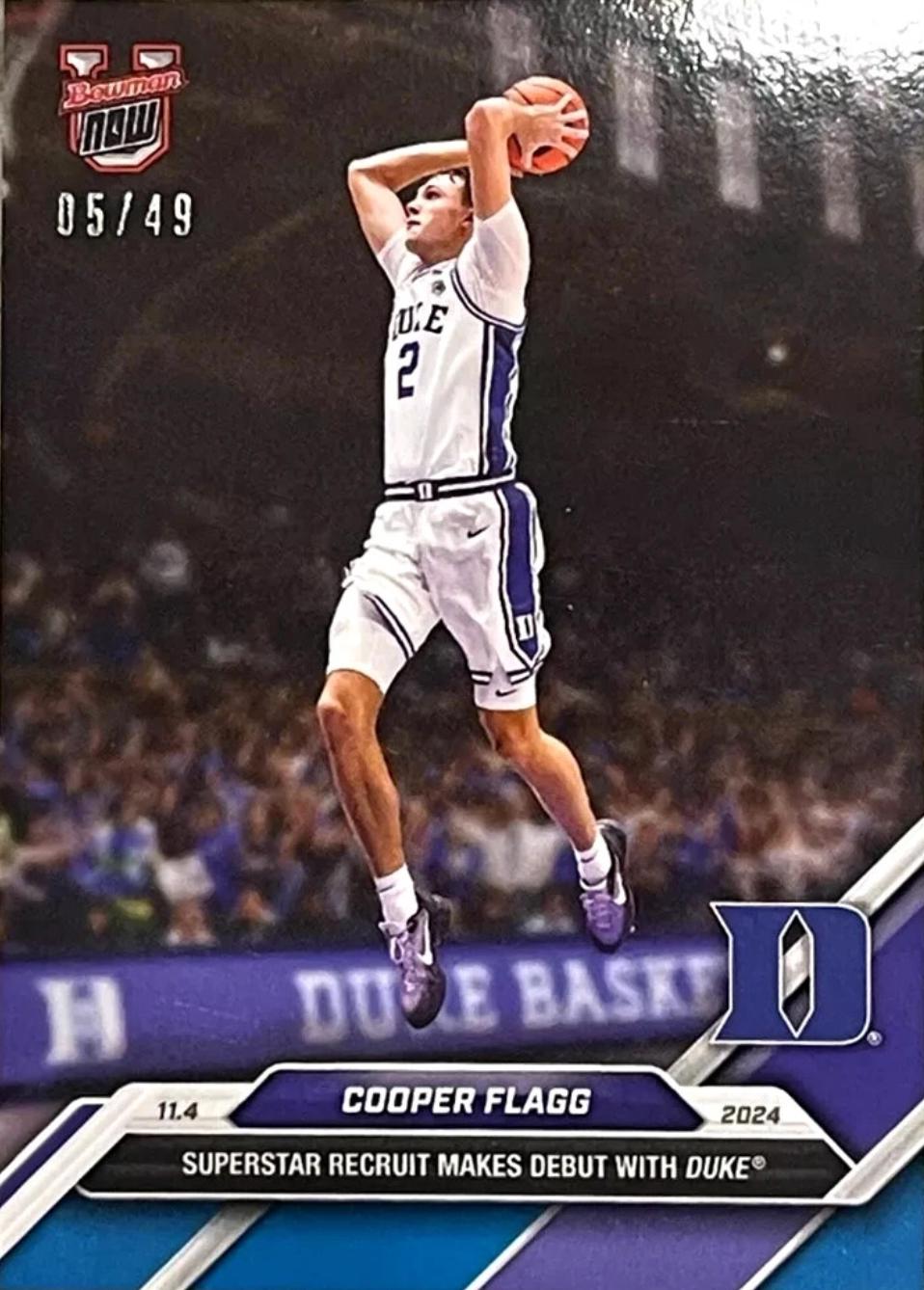 Cooper Flagg [Blue] #1