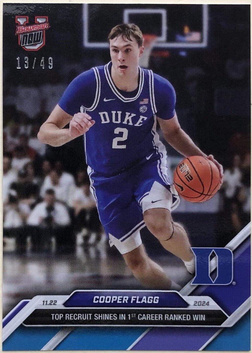 Cooper Flagg [Blue] #16