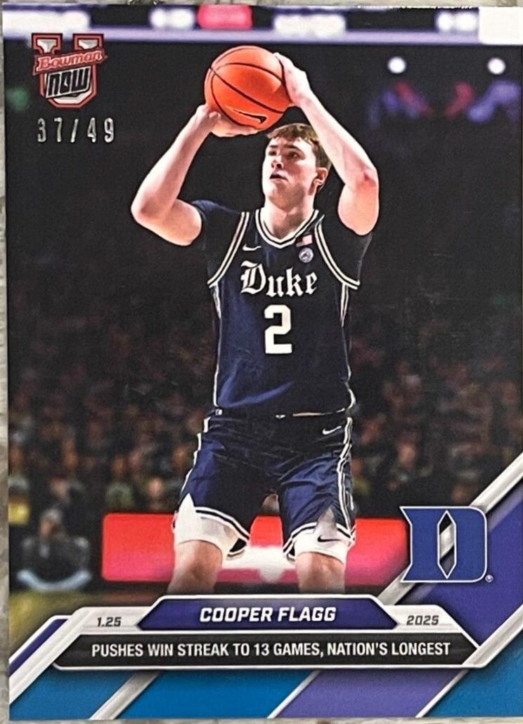 Cooper Flagg [Blue] #51