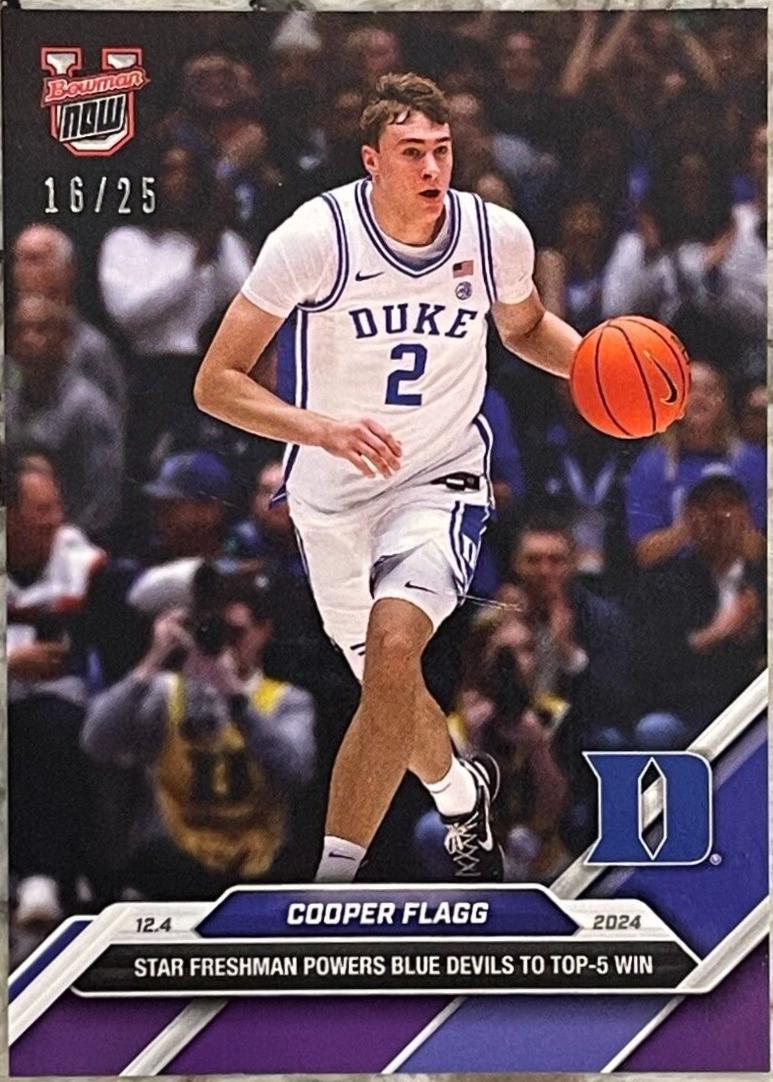Cooper Flagg [Purple] #25