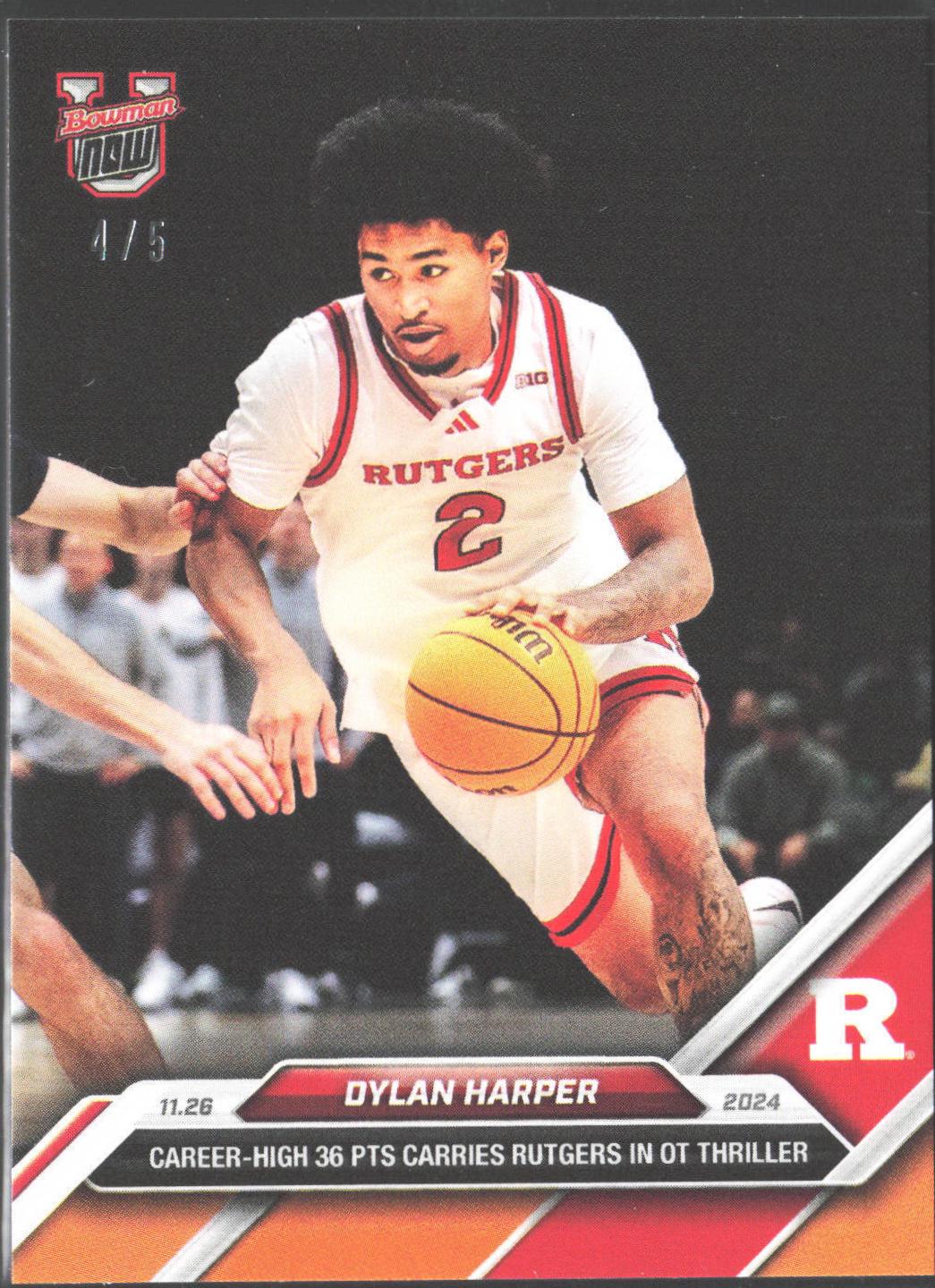 Dylan Harper [Orange] #18