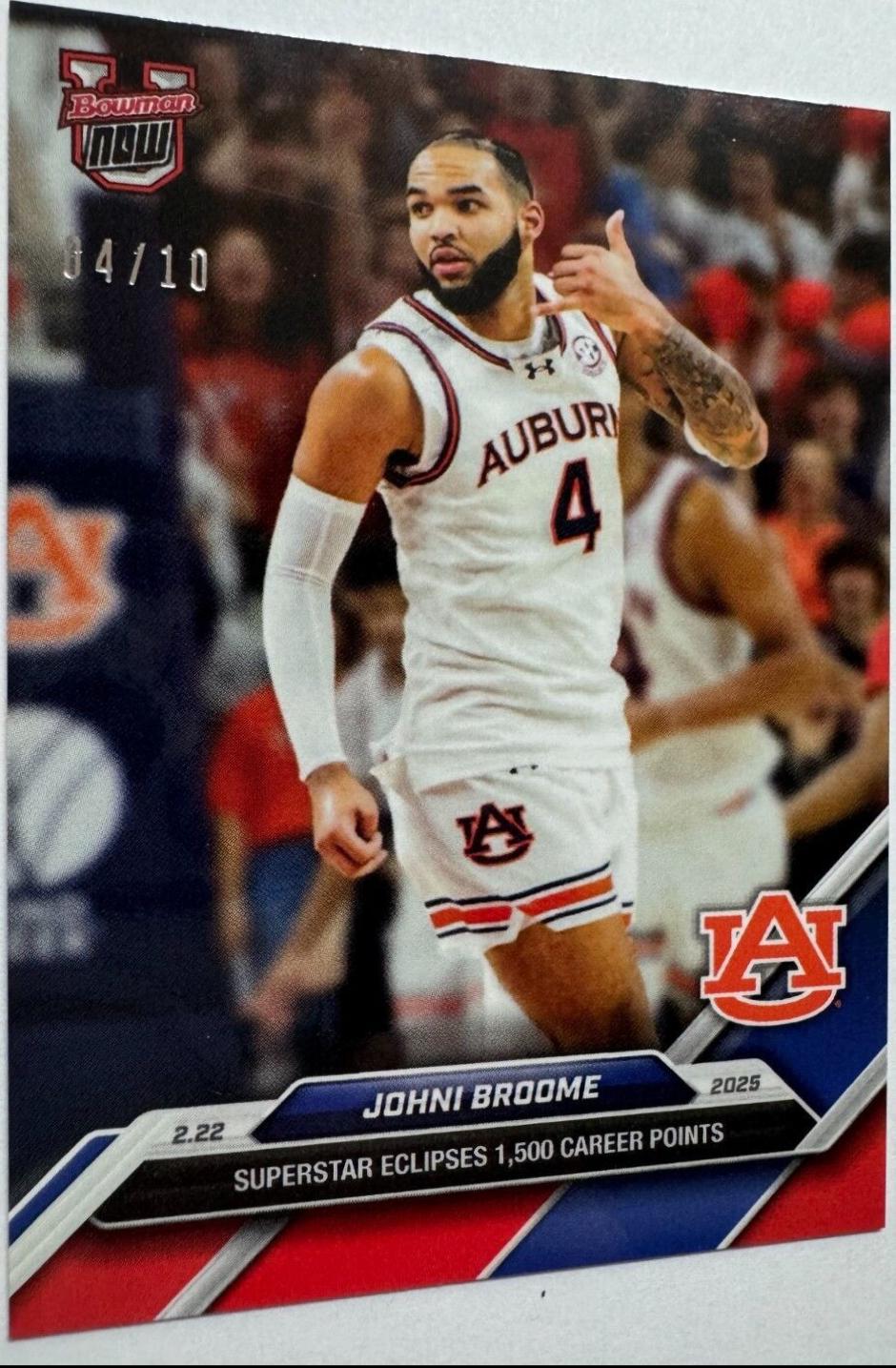 Johni Broome [Red] #73