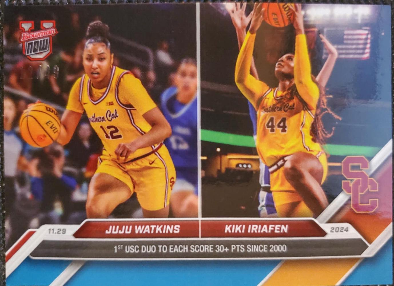 JuJu Watkins / Kiki Iriafen [Blue] #20