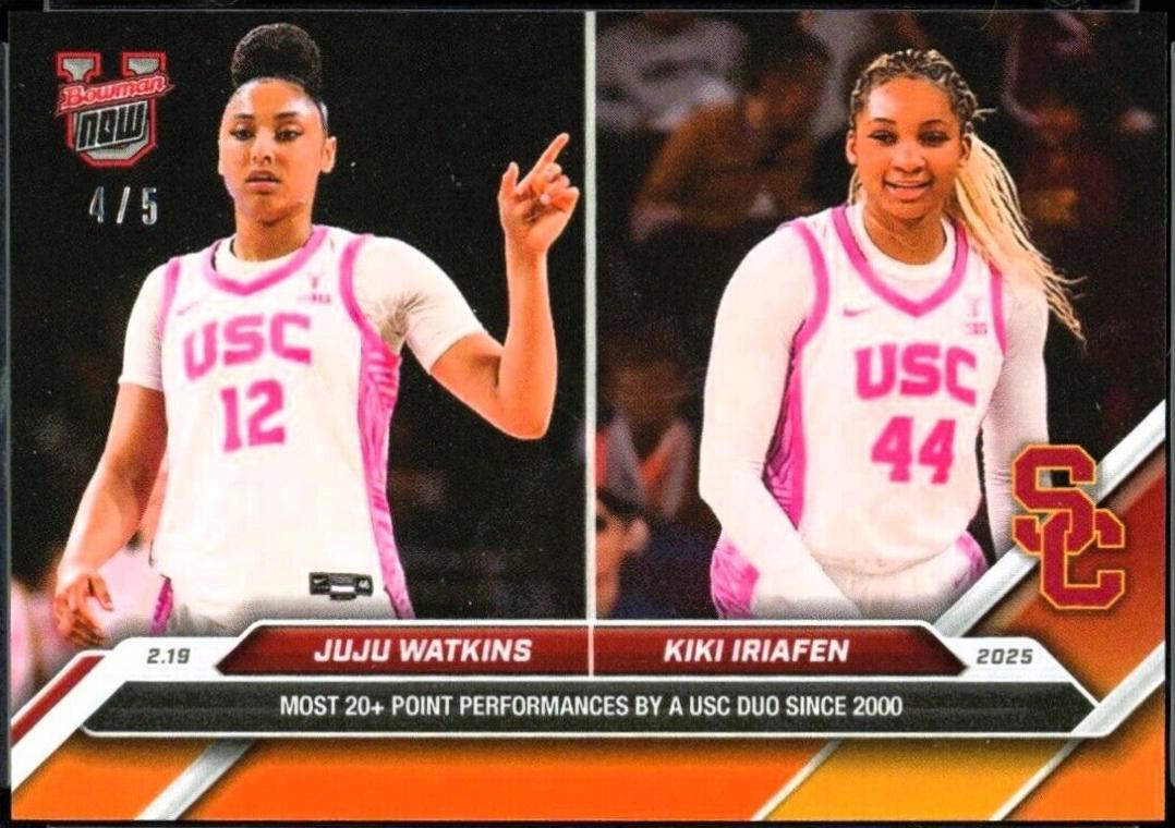 JuJu Watkins / Kiki Iriafen [Orange] #71