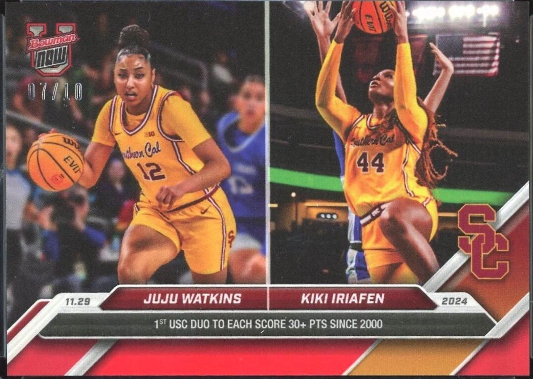 JuJu Watkins / Kiki Iriafen [Red] #20