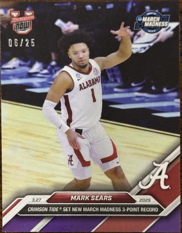 Mark Sears [Purple] #100