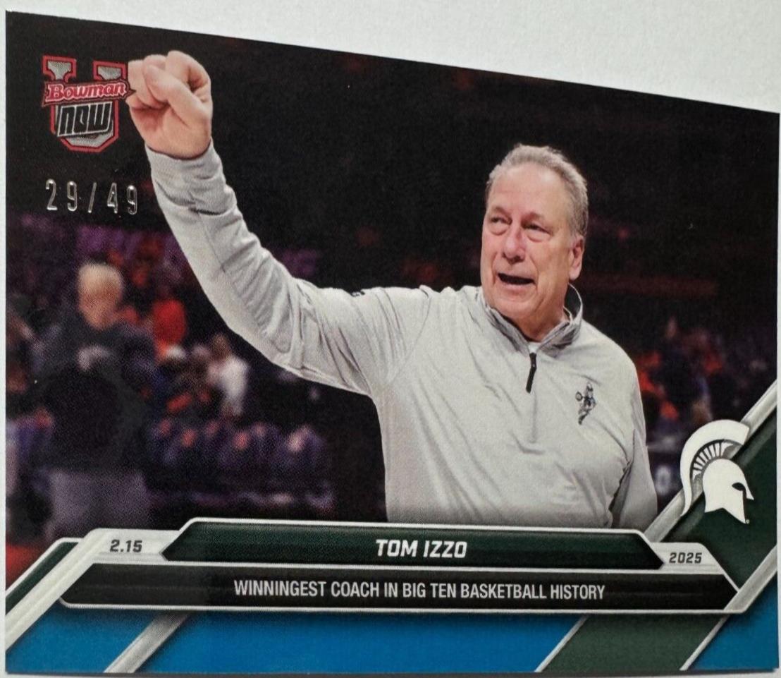 Tom Izzo [Blue] #68