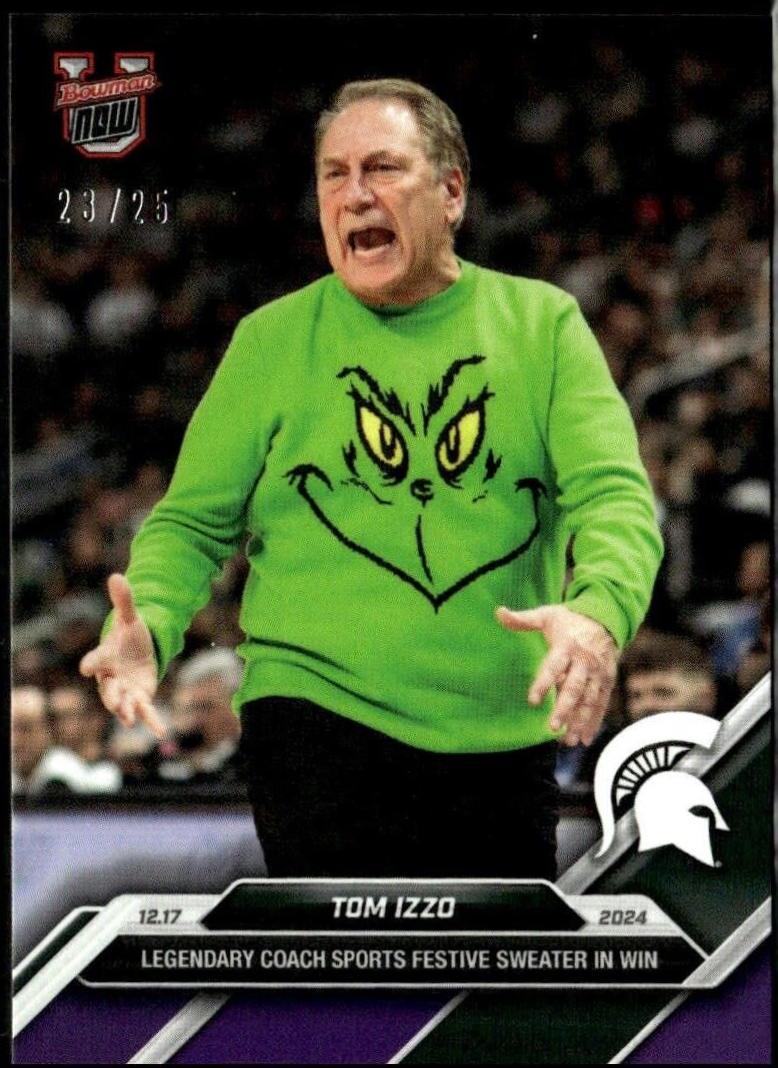 Tom Izzo [Purple] #34
