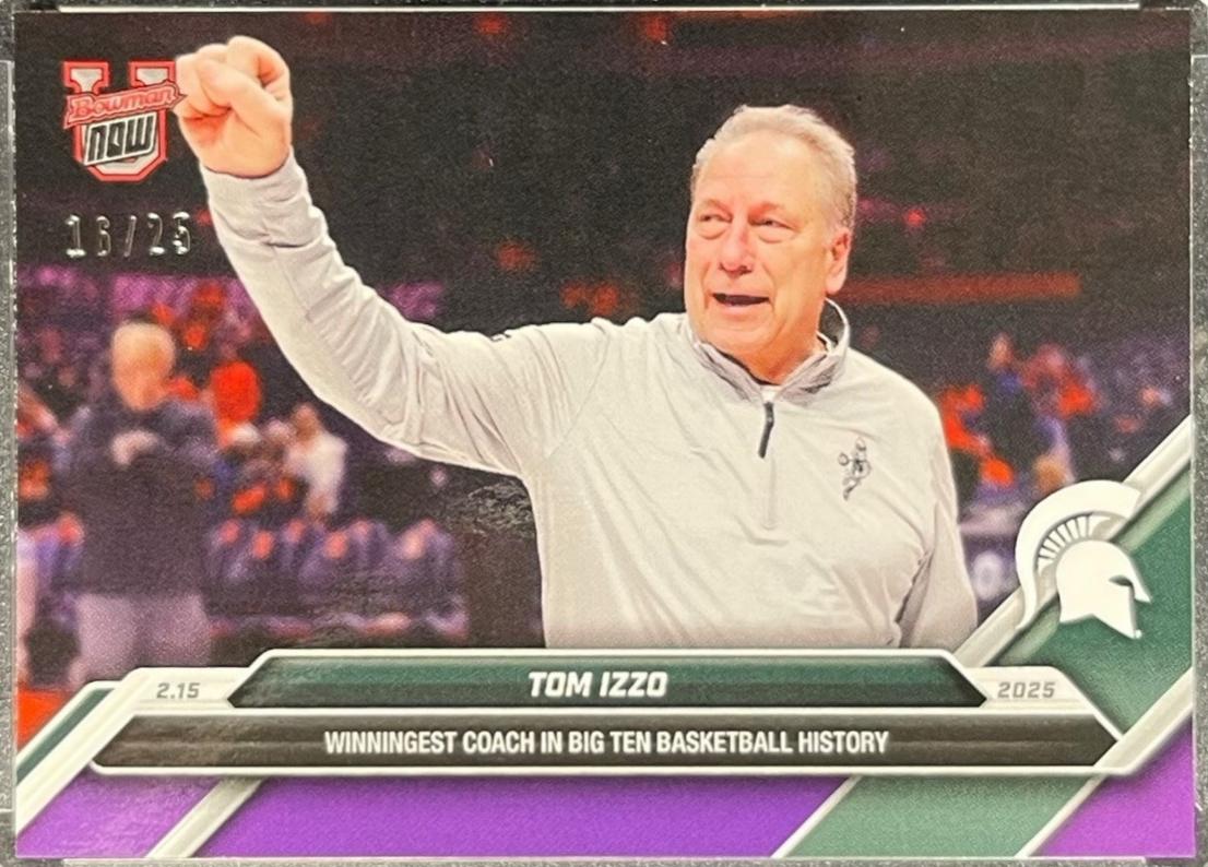 Tom Izzo [Purple] #68
