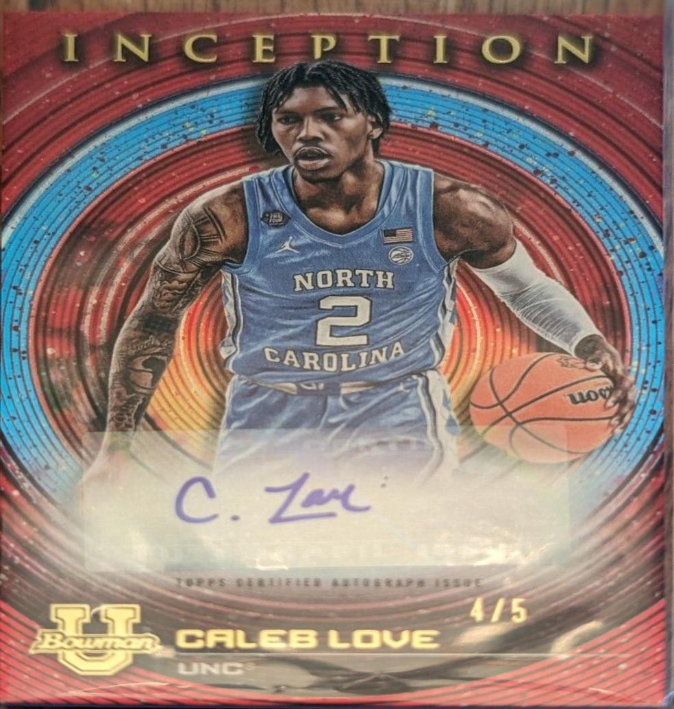 Caleb Love [Red] #BIA-CLE