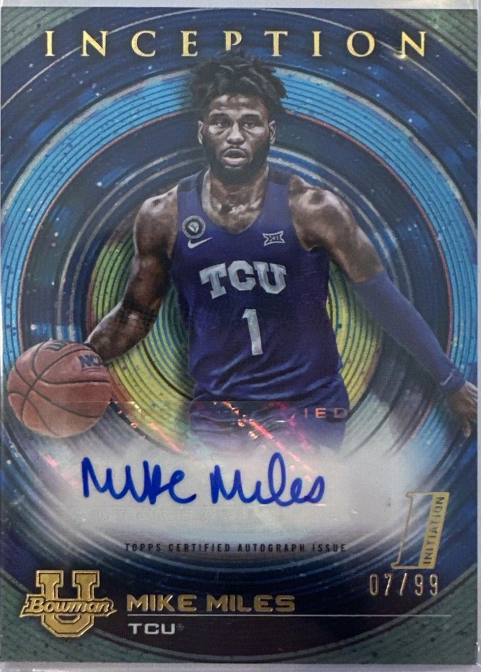 Mike Miles [Blue] #BIA-MML