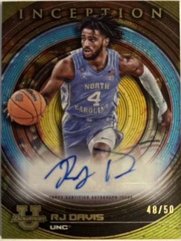 RJ Davis [Gold] #BIA-RD