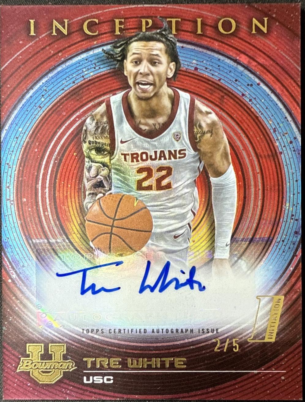 Tre White [Red] #BIA-TW