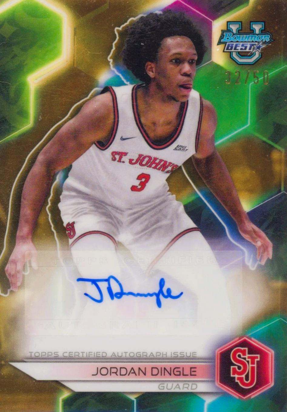 Jordan Dingle [Gold Refractor] #B23-JDI