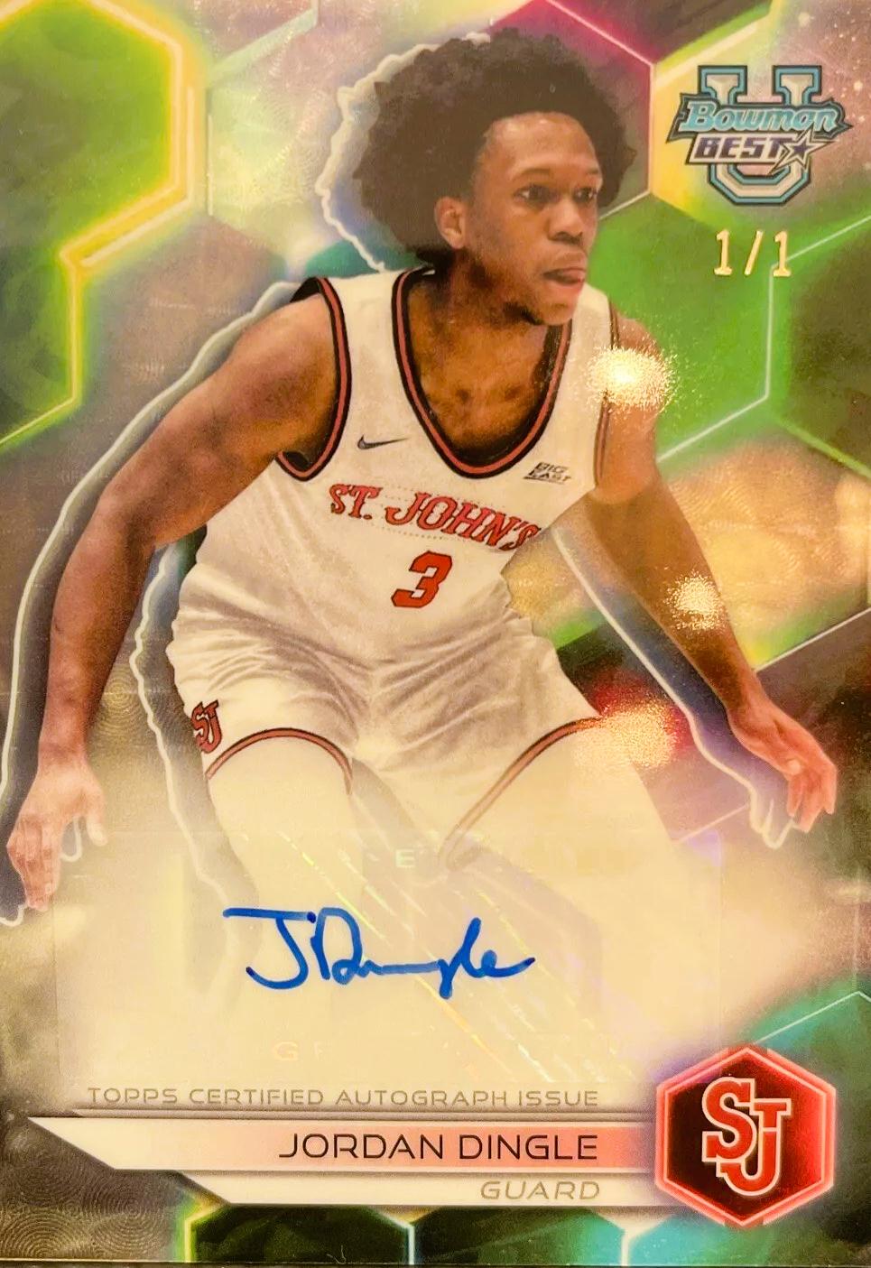 Jordan Dingle [Superfractor] #B23-JDI