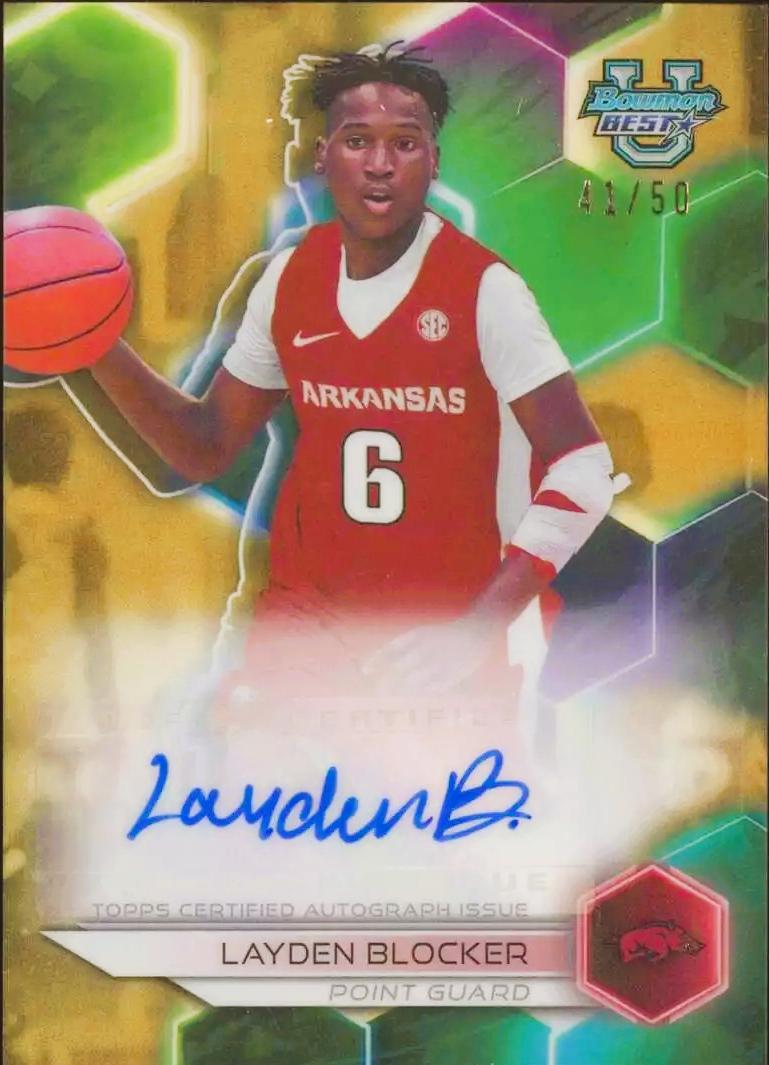 Layden Blocker [Gold Refractor] #B23-LB