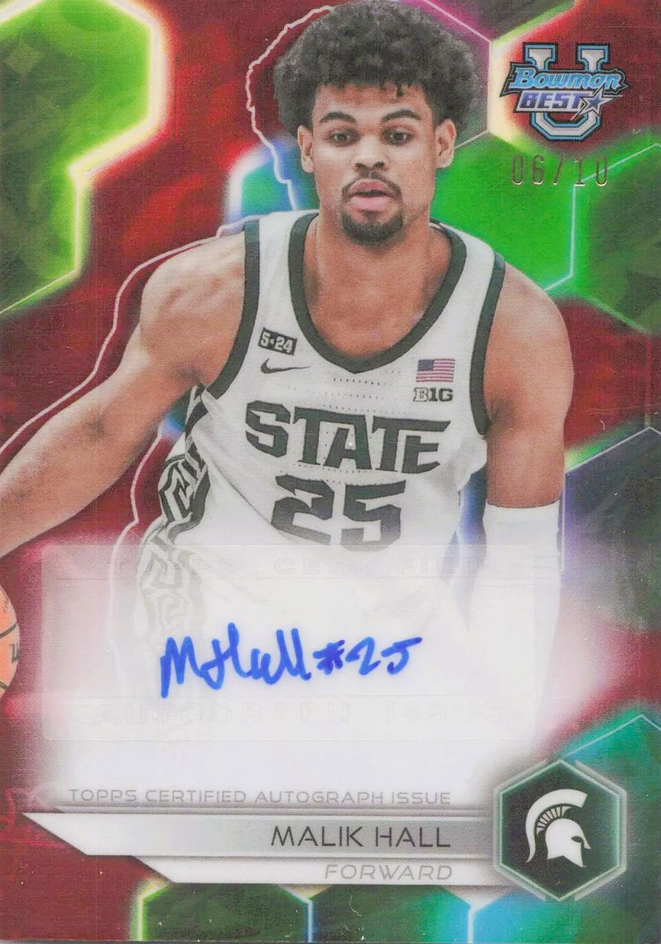 Malik Hall [Red Refractor] #B23-MH
