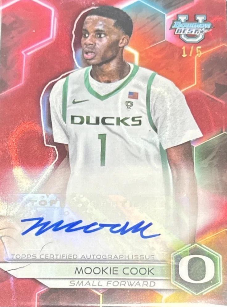 Mookie Cook [Red Lava Refractor] #B23-MC