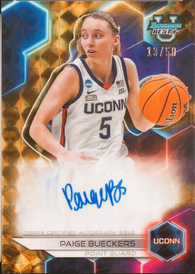 Paige Bueckers [Geometric Gold Refractor] #B23-PB