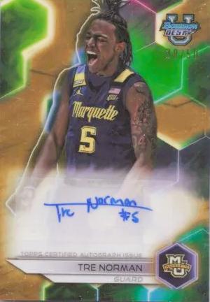 Tre Norman [Gold Refractor] #B23-TN