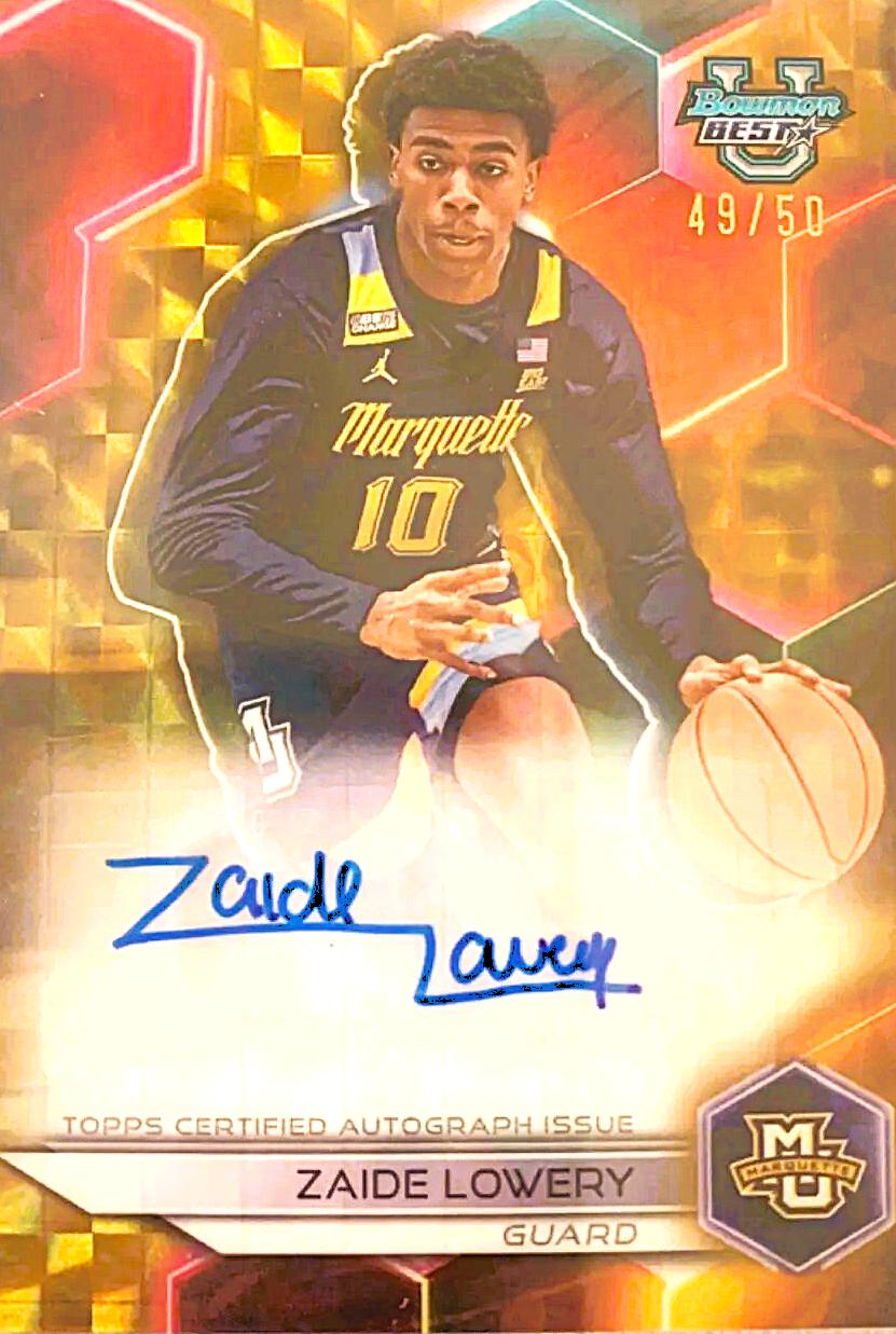 Zaide Lowery [Geometric Gold Refractor] #B23-ZL