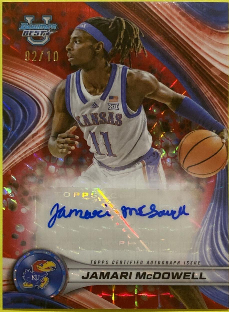 Jamari McDowell [Red Geometric Refractor] #B24-JM