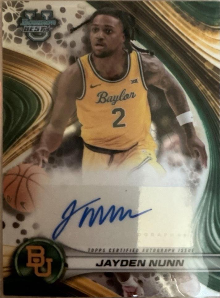 Jayden Nunn [Refractor] #B24-JN
