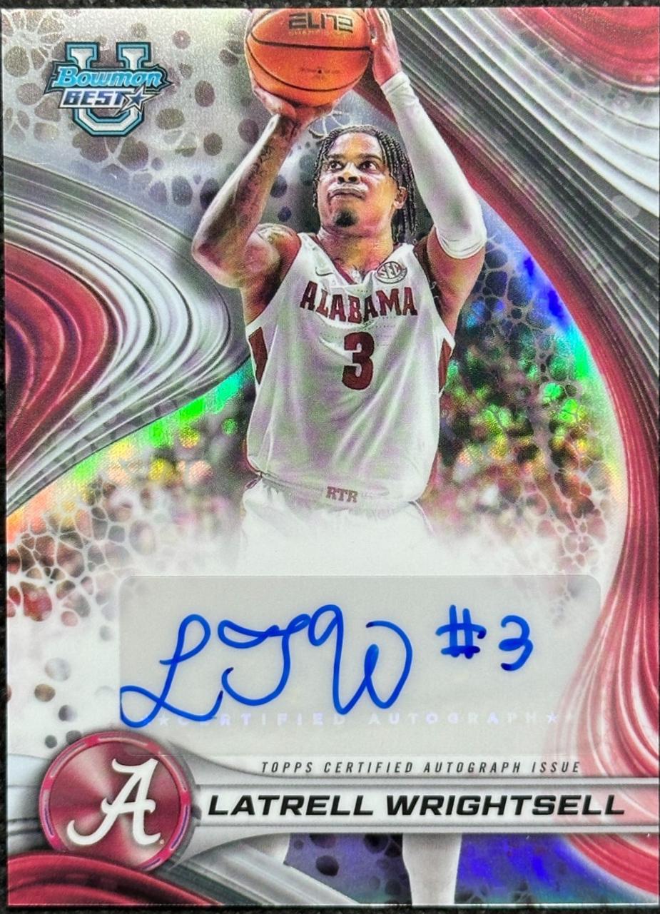 Latrell Wrightsell [Refractor] #B24-LW