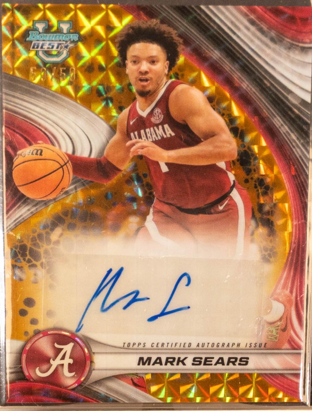 Mark Sears [Gold Geometric Refractor] #B24-MS