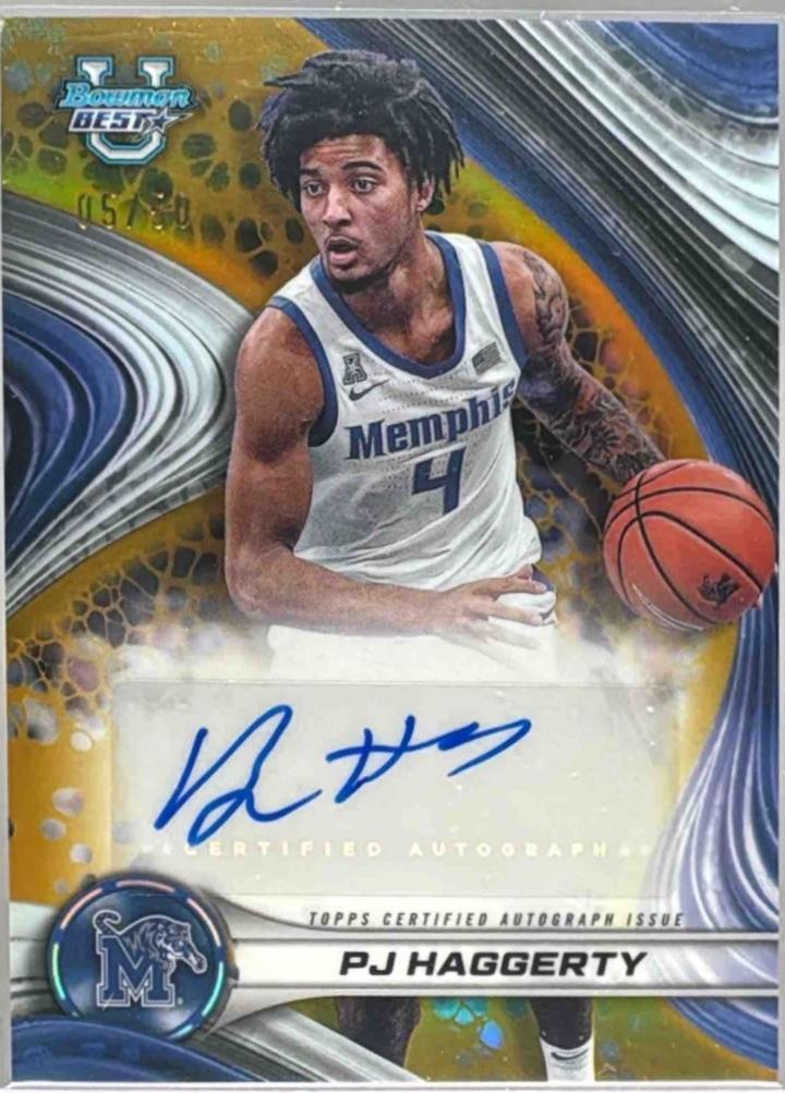 PJ Haggerty [Gold Refractor] #B24-PH