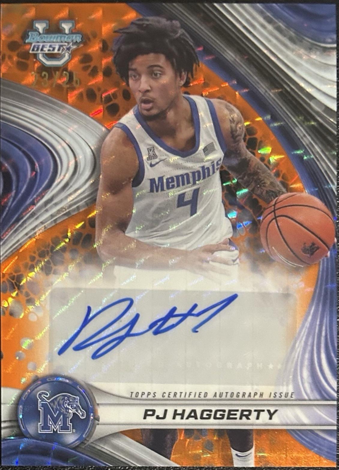 PJ Haggerty [Orange Geometric Refractor] #B24-PH