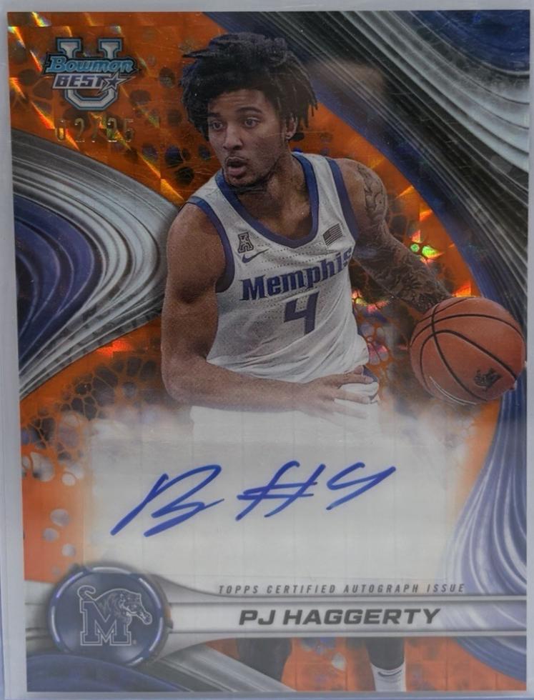 PJ Haggerty [Orange Mini-Diamond Refractor] #B24-PH