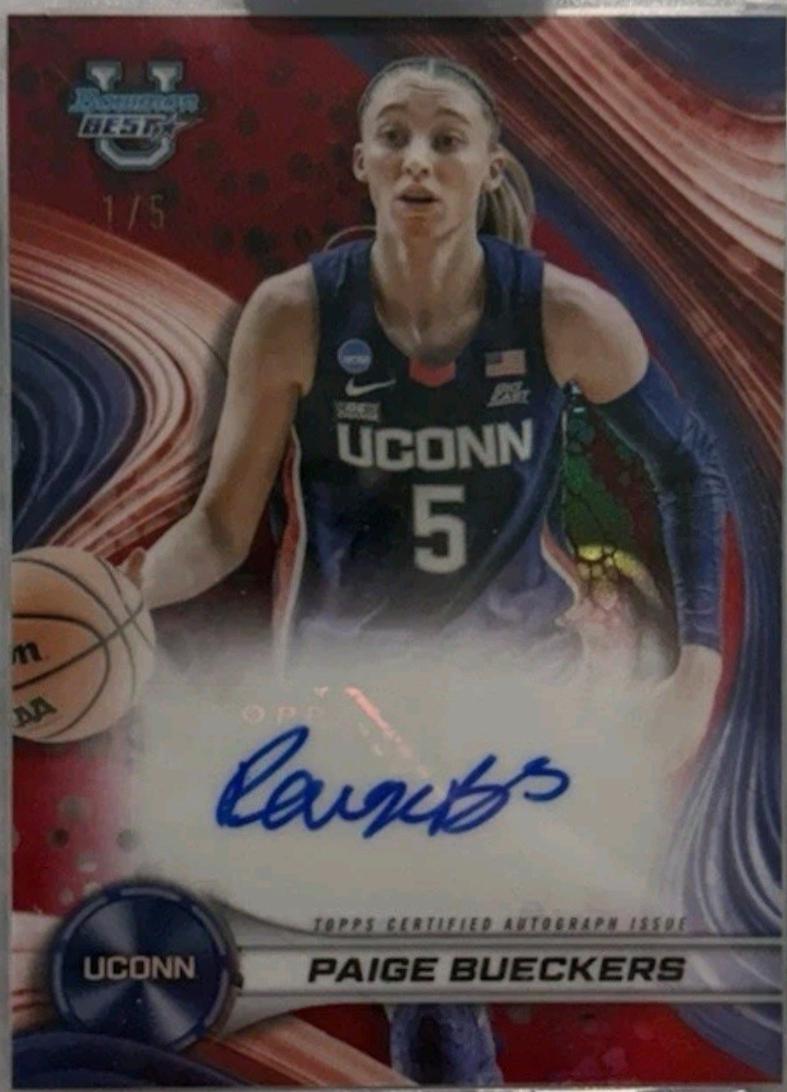 Paige Bueckers [Red Refractor] #B24-PB