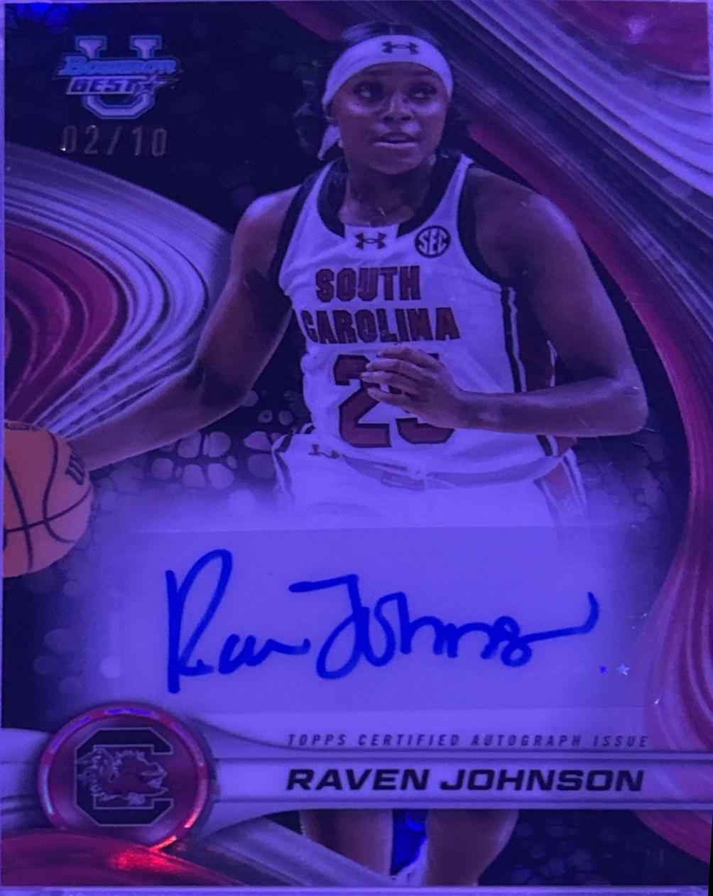 Raven Johnson [Black Refractor] #B24-RJ