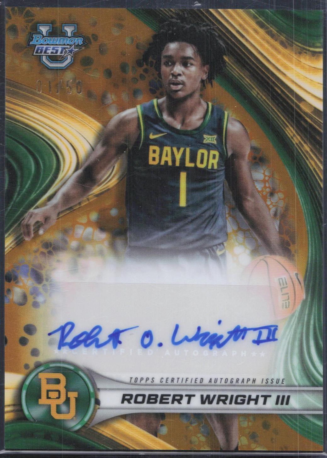 Robert Wright III [Gold Refractor] #B24-RW