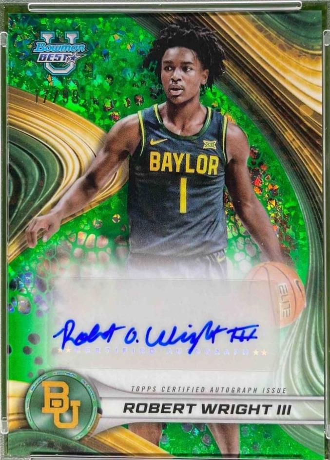 Robert Wright III [Orange Mini-Diamond Refractor] #B24-RW