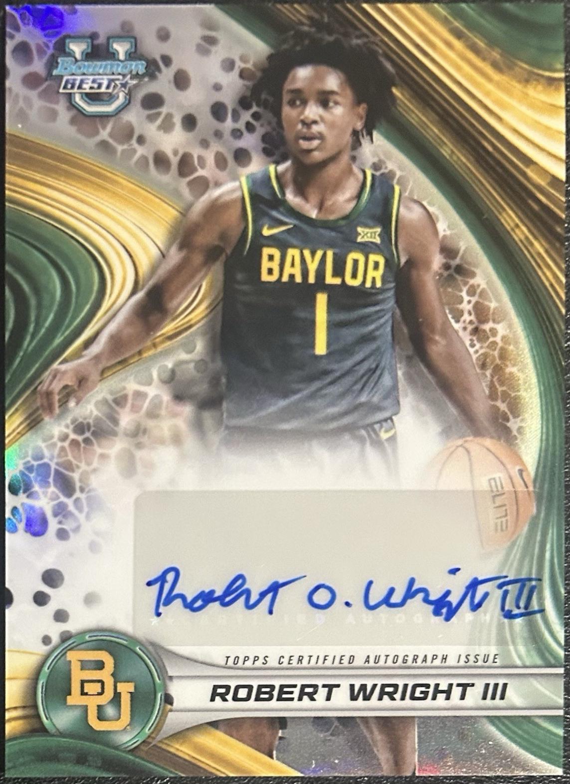 Robert Wright III [Refractor] #B24-RW