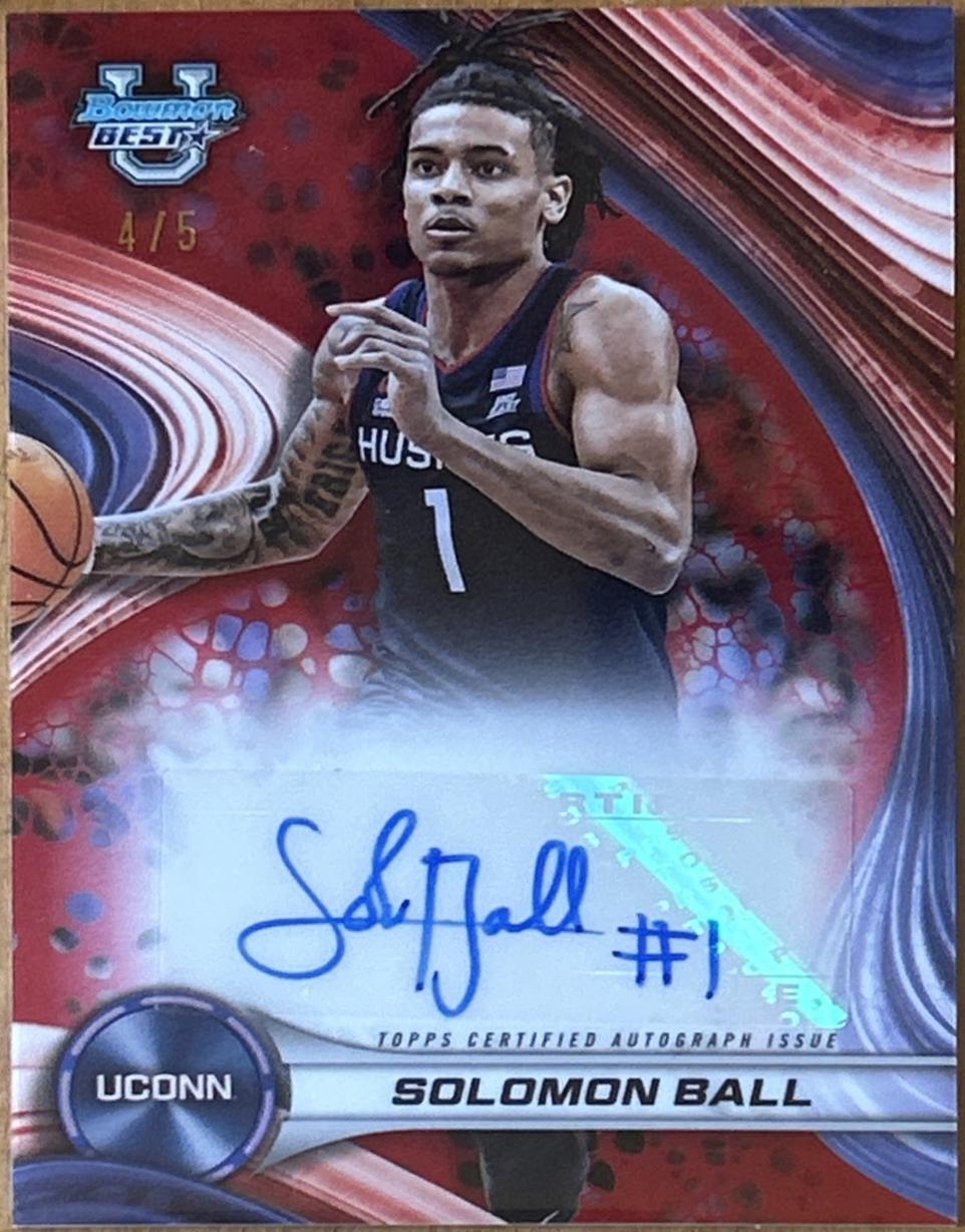 Solomon Ball [Red Refractor] #B24-SBA
